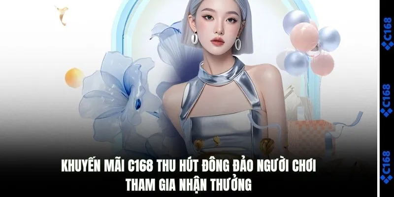 Khuyến mãi C168 thu hút đông đảo người chơi tham gia 